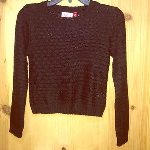 So knit crop sweater